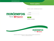Tablet Screenshot of bodegas.monomeros.com.co